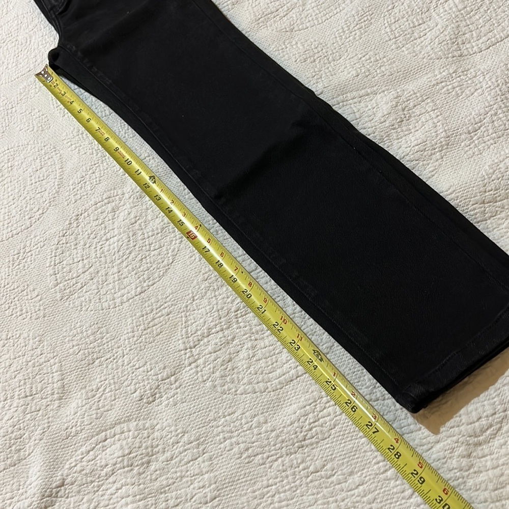 Sandrine Rose Black denim High Ruse skinny. NWT 26 - Picture 5 of 11